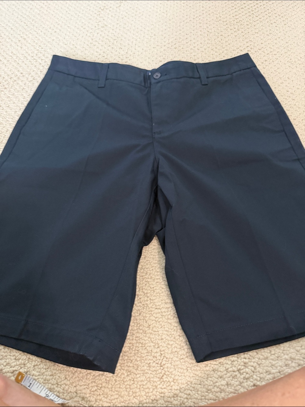 Lands' End Women's Navy Bermuda Shorts